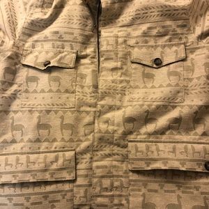 Rare Alpaca Dry Ride Burton Jacket